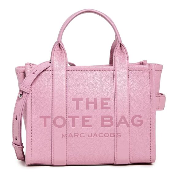 MARC JACOBS The Leather Small Tote – Lilas